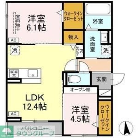 グランカメリアの物件間取画像